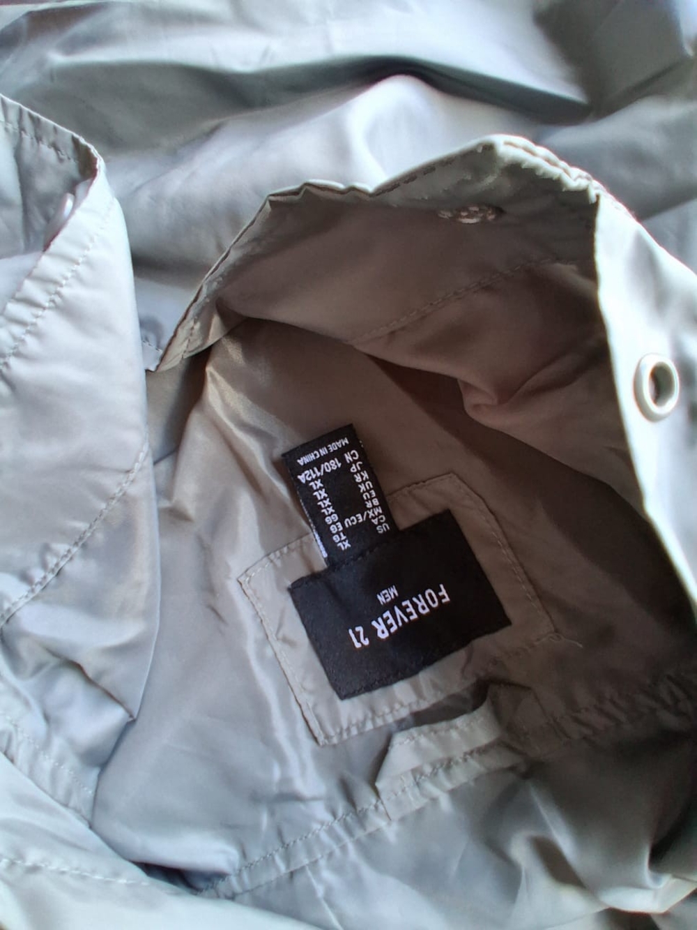 Forever 21 Womens Light Gray Jacket